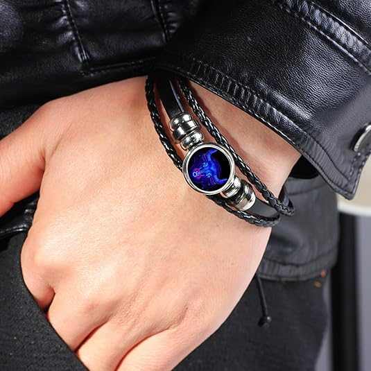 Zodiac Leather Braided Bracelet | 🔥FLAT 50% OFF SALE🔥